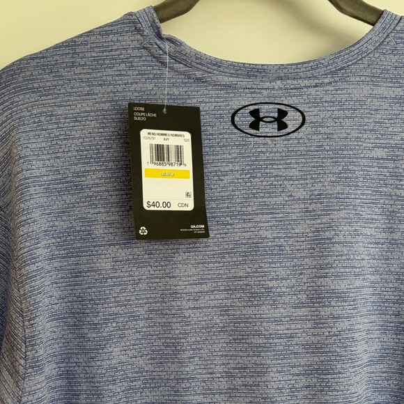 NEW UNDER ARMOUR Men’s Loose Fit T Shirt, Polyester/Elastane, Size M, Never Worn - Picture 7 of 9